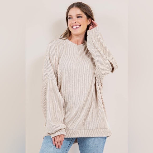 Eldridge Tops - New. Eldridge ribbed pullover. Size 1X.